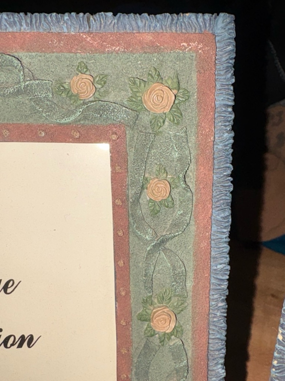 Vintage-Inspired Green Bear Photo Frame (Set of 2) - Picture 4 of 5